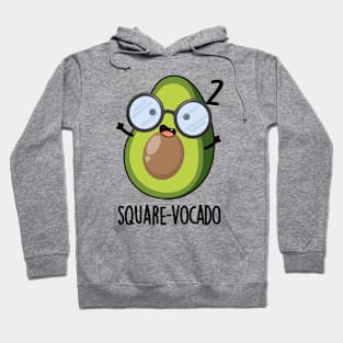 Square-vocado Funny Avocado Puns Hoodie